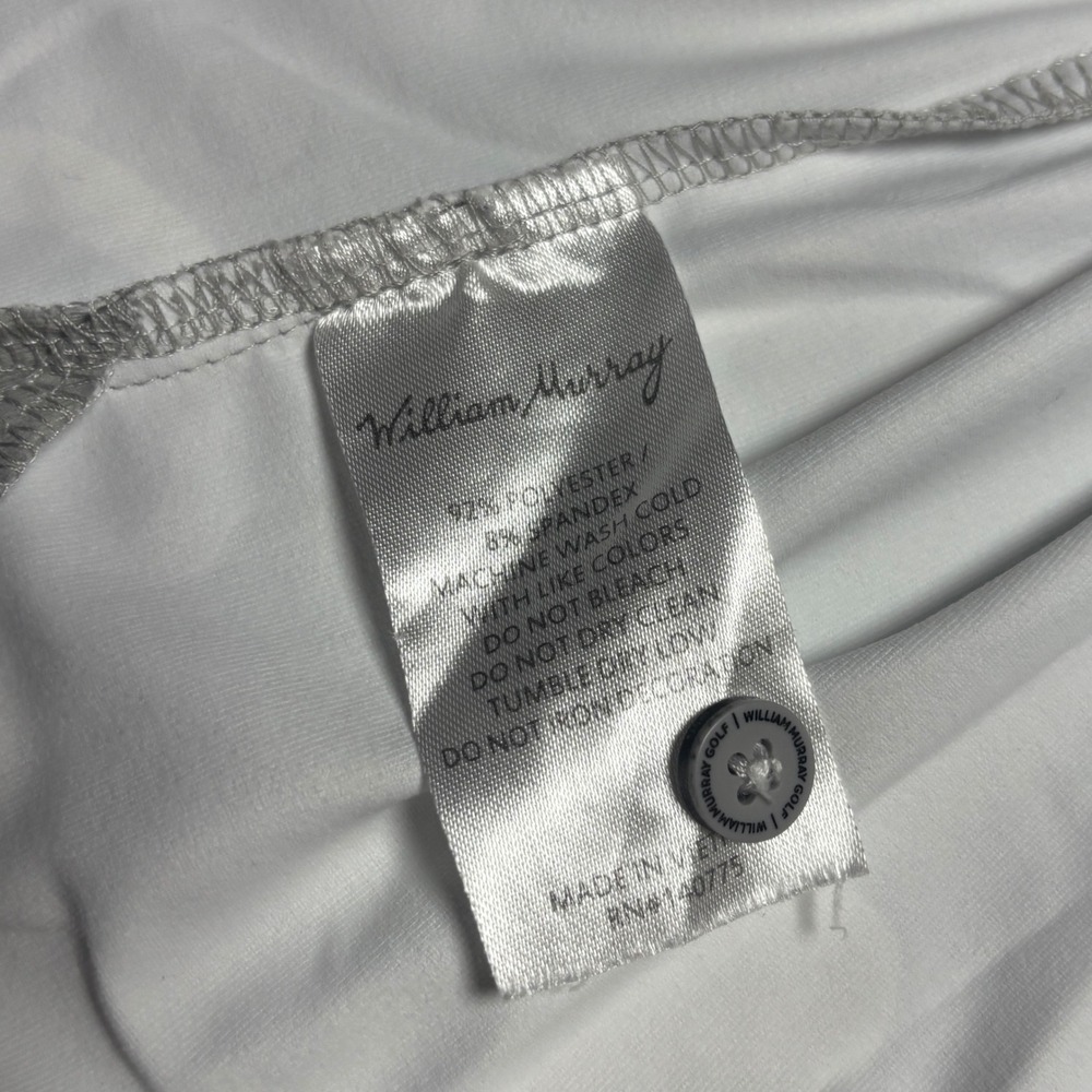 William Murray Camo Golf Polo Men L Gray Course all over Print Performance Shirt - Picture 9 of 9